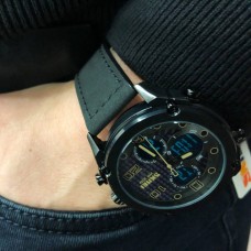 Чоловічі якісні кварцові годинники SKMEI 1975LBKBK, Оригінальні брендові годинники для чоловіка CD-40