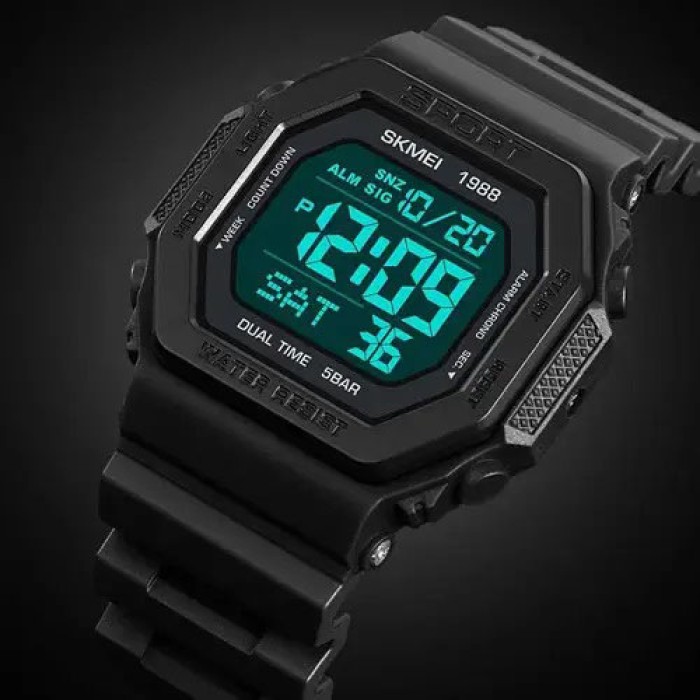 Годинник військовий з офіційною гарантією SKMEI, Годинник туристичний для виживання TH-66
