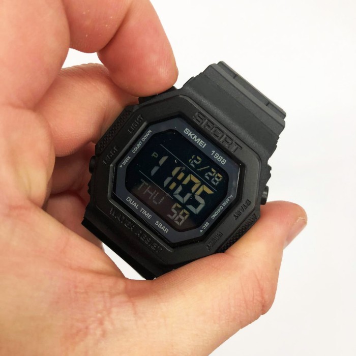 Годинник військовий з офіційною гарантією SKMEI, Годинник туристичний для виживання TH-66