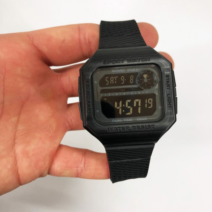 Годинники військові чоловічі SKMEI 2022BKBK, Годинники спортивні армійські Спецназ IS-35