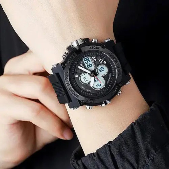 Чоловічі годинники з офіційною гарантією SKMEI, Спортивні годинники з секундоміром HK-70