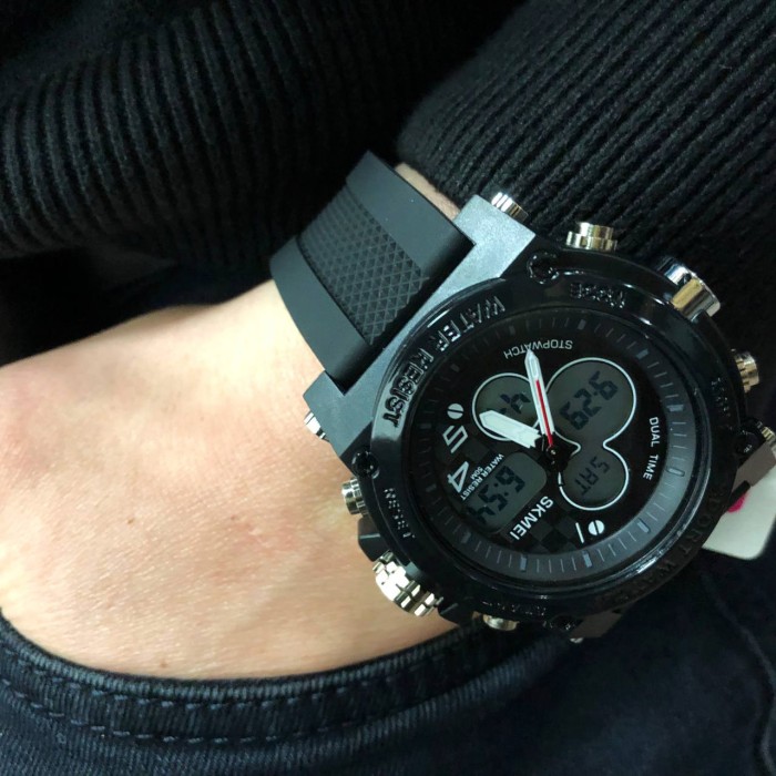 Чоловічі годинники з офіційною гарантією SKMEI, Спортивні годинники з секундоміром HK-70