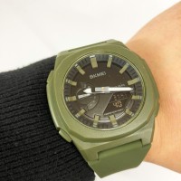 Стильні тактичні годинники для чоловіків SKMEI 2091AGBK, Військові годинники спецслужб JM-16