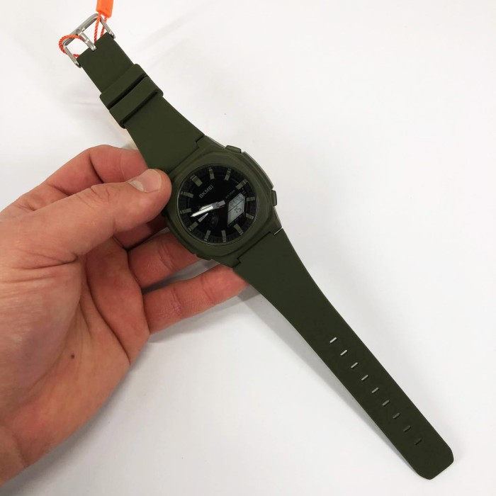 Годинник туристичний для виживання SKMEI 2091AGWT, Оригінальний спортивний годинник HO-72