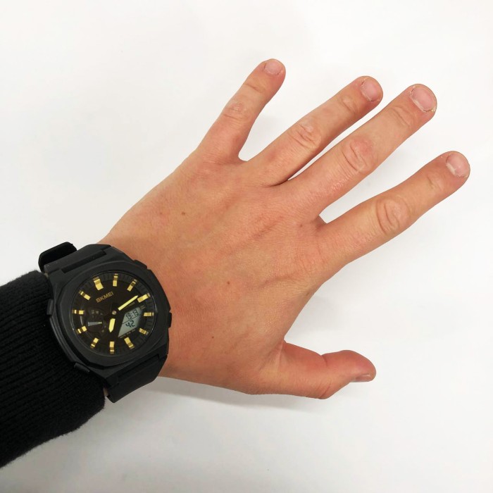 Круті чоловічі годинники SKMEI, Брендові наручні чоловічі кварцові годинники класні BO-56