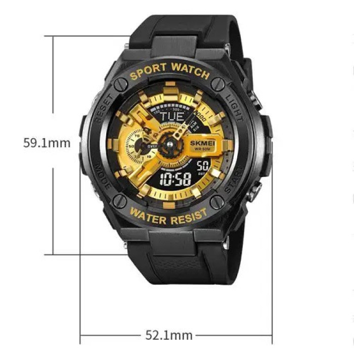 Годинник наручний спортивний SKMEI, Чоловічий тактичний військовий годинник для подорожі ZO-10