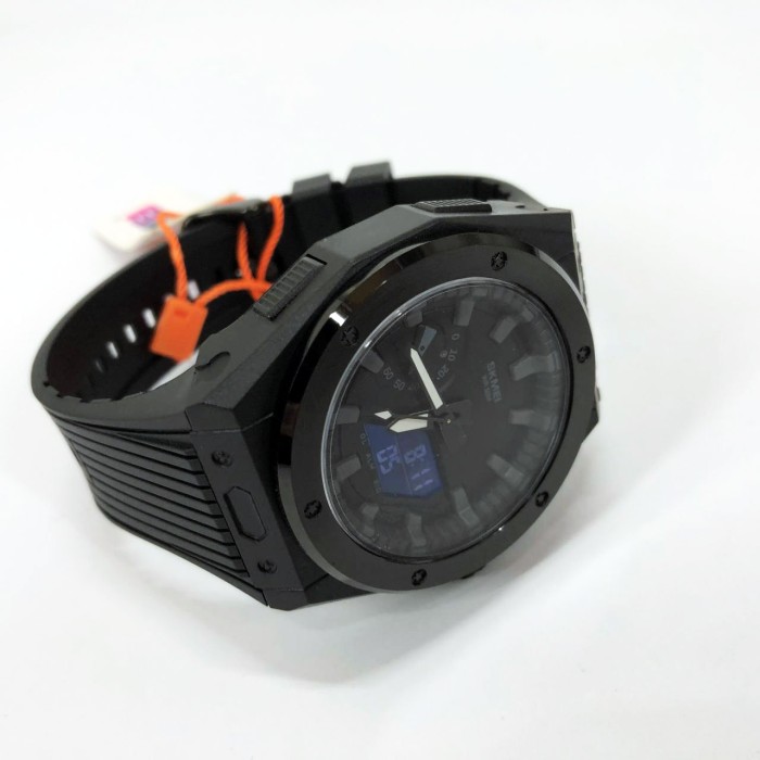 Годинник армійський скмей SKMEI 2103BKBK, Чоловічий годинник з пластиковим ремінцем QW-67