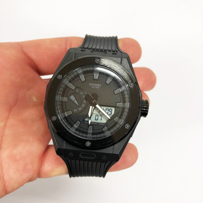 Армійські годинники топ SKMEI, Годинники військові чоловічі Водонепроникні електронні WM-12