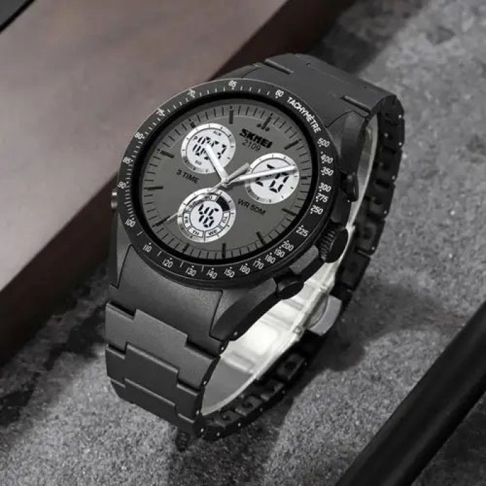Військовий годинник для ВСУ SKMEI, Годинник для подорожі Армійський мілітарі CZ-36
