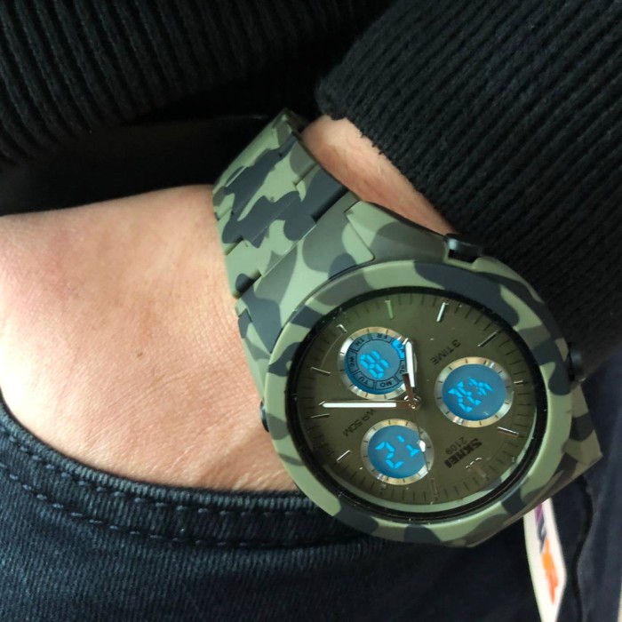 Годинники армійські для ЗСУ, Годинники спортивні багатофункціональні Брендові чоловічі WI-61