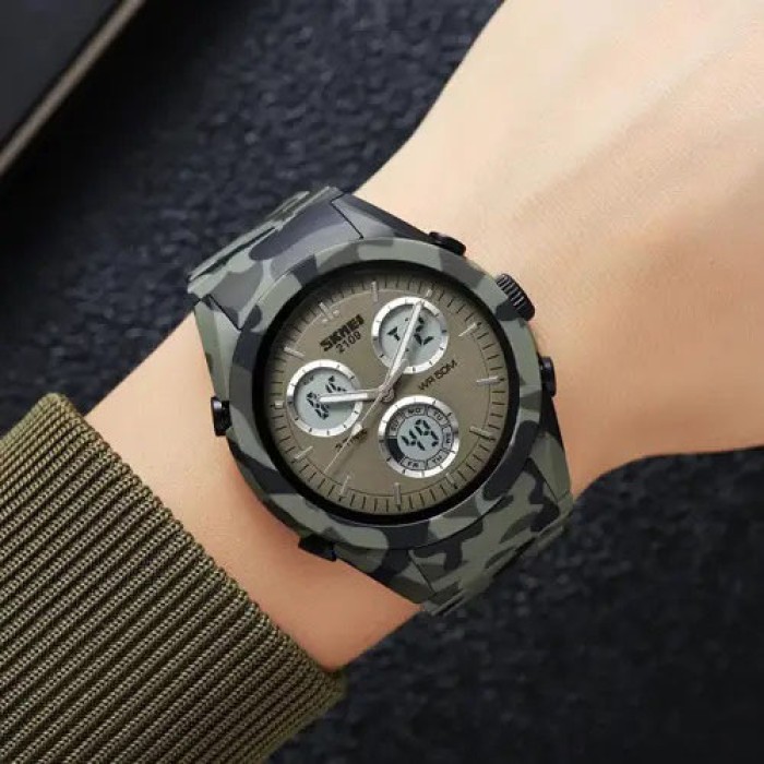 Спортивний чоловічий годинник зручний, Годинник наручний спортивний Повсякденний CA-92