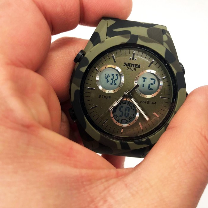 Спортивний чоловічий годинник зручний, Годинник наручний спортивний Повсякденний CA-92