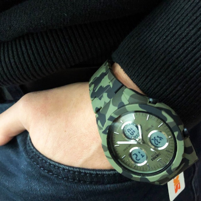 Спортивний чоловічий годинник зручний, Годинник наручний спортивний Повсякденний CA-92