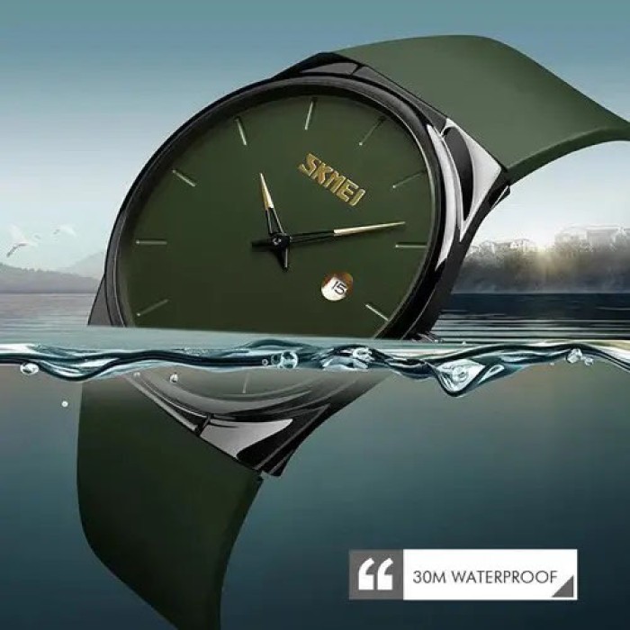 Солідні чоловічі годинники SKMEI, Класичні чоловічі годинники під костюм наручні JR-72