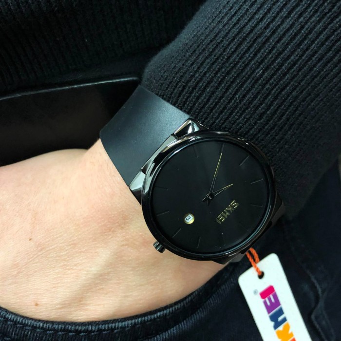 Елітні наручні годинники чоловічі SKMEI 1509BK, Оригінальні чоловічі кварцові наручні годинники WC-54