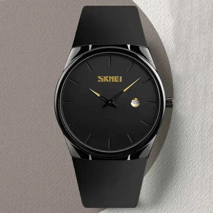 Елітні наручні годинники чоловічі SKMEI 1509BK, Оригінальні чоловічі кварцові наручні годинники WC-54