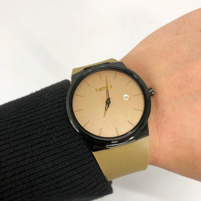 Оригінальні чоловічі годинники SKMEI 1509KH, Стильні чорні чоловічі наручні годинники YO-73