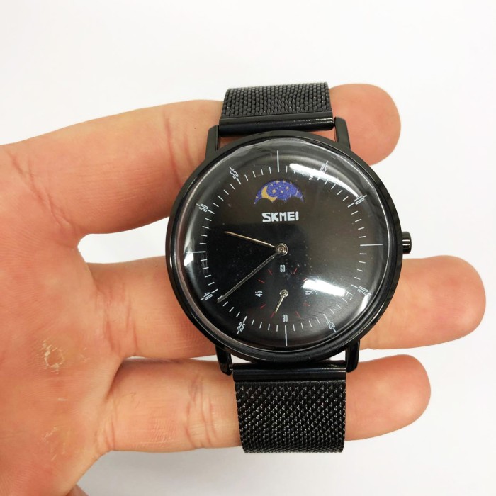Красивий чоловічий класичний годинник SKMEI 9245BK Годинник на руку для чоловіка LY-79