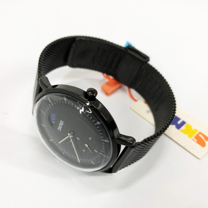 Красивий чоловічий класичний годинник SKMEI 9245BK Годинник на руку для чоловіка LY-79