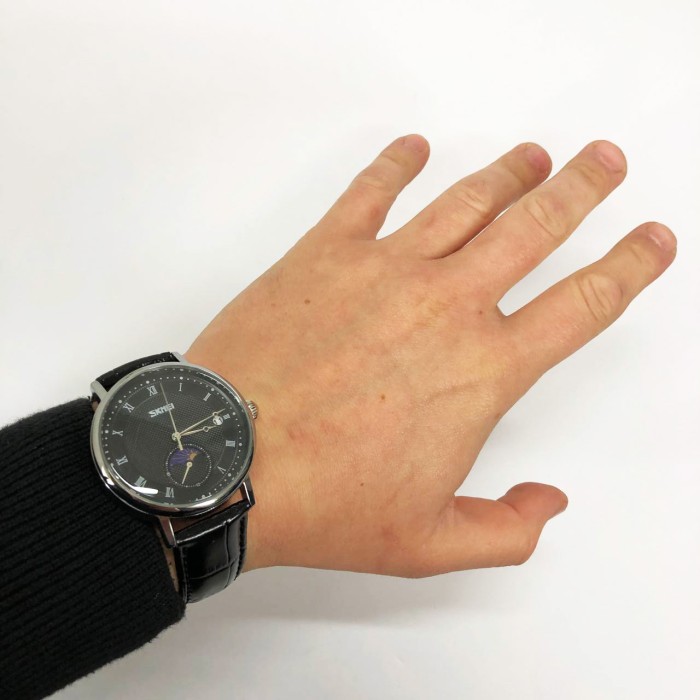 Сталевий чоловічий кварцовий годинник SKMEI, Стильний повсякденний чоловічий кварцовий годинник OY-54