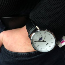 Елегантний годинник для чоловіка SKMEI, Красивий чоловічий класичний годинник DE-13