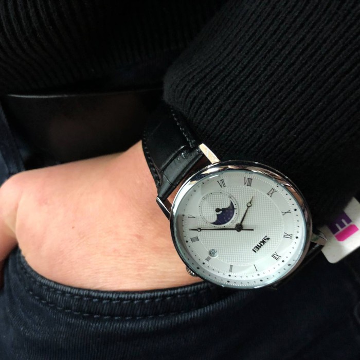 Наручні чоловічі годинники стильні ділові, Чоловічі якісні кварцові годинники Круті DG-64