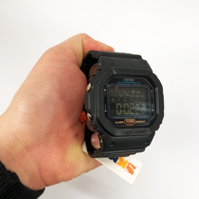 Надійний чоловічий наручний годинник SKMEI, Тактичний армійський годинник водонепроникний AL-57