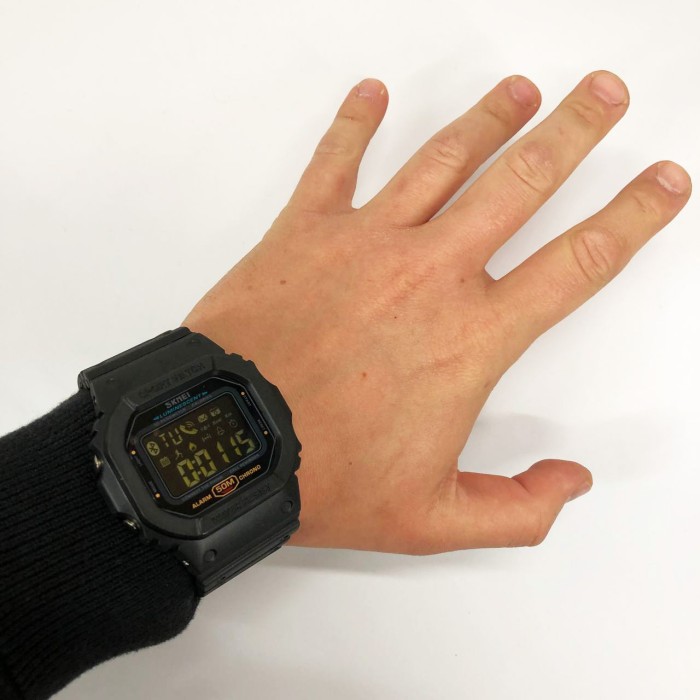 Надійний чоловічий наручний годинник SKMEI, Тактичний армійський годинник водонепроникний AL-57