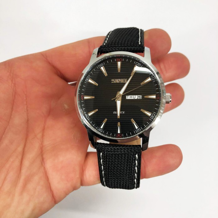 Солідні чоловічі годинники SKMEI, Стильні статусні наручні годинники стрілочні BG-48