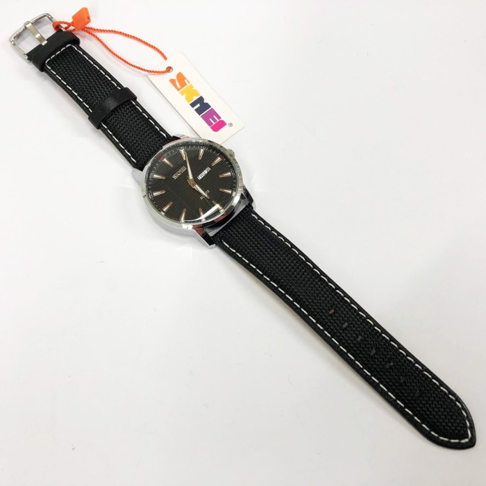 Стильний статусний чоловічий наручний годинник стрілковий SKMEI 9303RGBK, Чоловічий наручний годинник PO-83