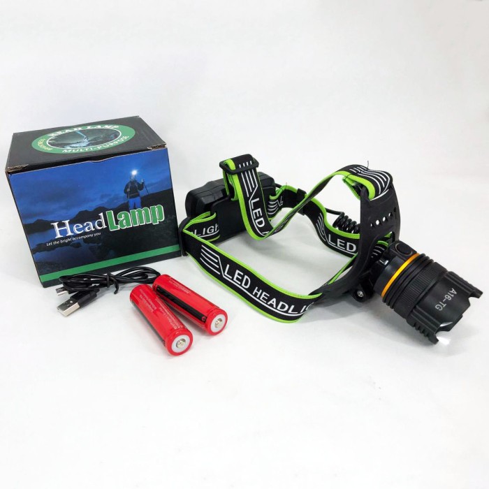 Налобний ліхтар для риболовлі кемпінгу, Ліхтарик військовий, Ліхтарик на голову для домашніх робіт DE-31