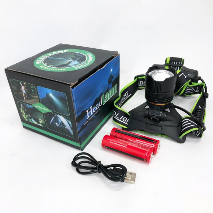 Налобний ліхтар для риболовлі кемпінгу, Ліхтарик військовий, Ліхтарик на голову для домашніх робіт DE-31