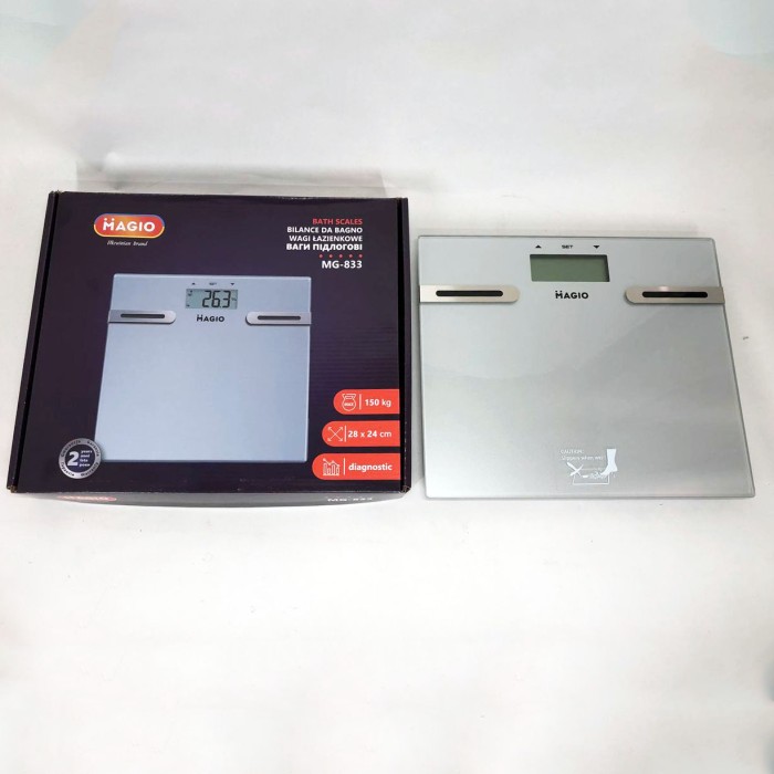 Побутові електронні ваги MAGIO MG-833, Ваги електронні підлогові для визначення маси тіла MP-77