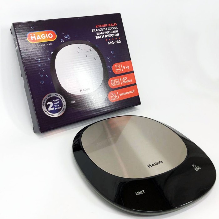 Ваги для кулінара MAGIO, Кухонні електронні ваги для зважування продуктів кавового порошку RK-67