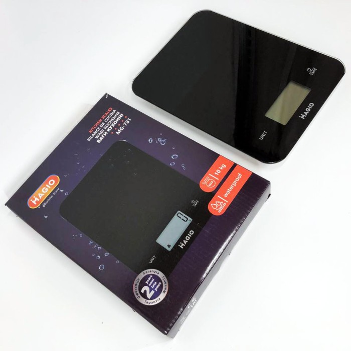 Кухонні ваги для домашнього використання MAGIO MG-781, Ваги кухонні з цифровим екраном DM-33