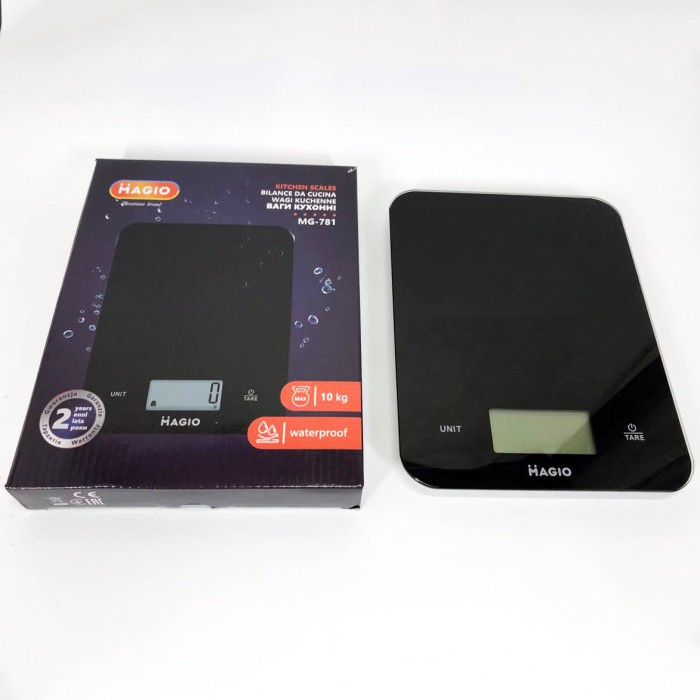 Кухонні ваги для домашнього використання MAGIO MG-781, Ваги кухонні з цифровим екраном DM-33