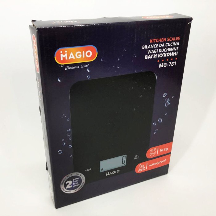 Ваги для кухні для продуктів MAGIO, Електронні ваги зважування предметів побутові кухонні JV-24