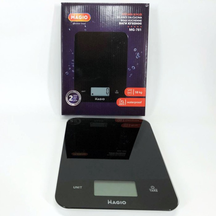 Ваги кухонні в подарунок MAGIO, Ваги кухонні для харчування на акумуляторі BU-43