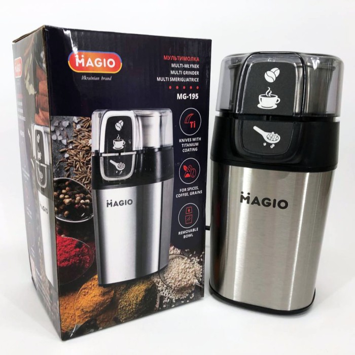 Кавомолка електрокавомолка MAGIO, Кавомолки для спецій, Кавомолка електрична найкраща KJ-43