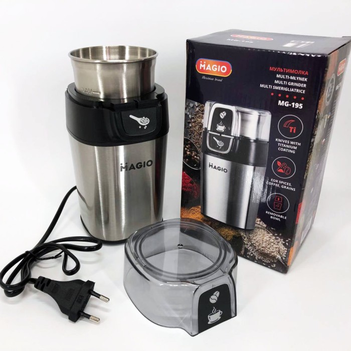 Кавомолка електрокавомолка MAGIO, Кавомолки для спецій, Кавомолка електрична найкраща KJ-43