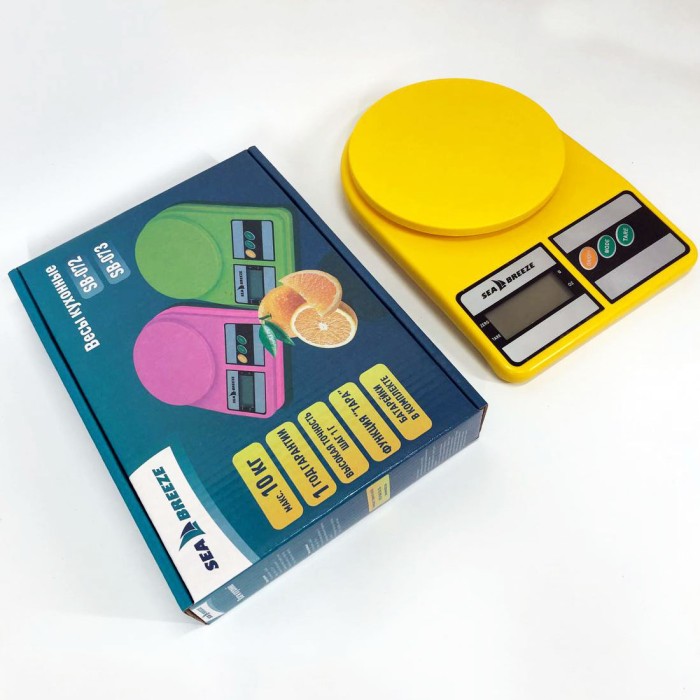 Харчові ваги для продуктів, Ваги для кухні на батарейках з екраном кухні з функцією тари LF-27