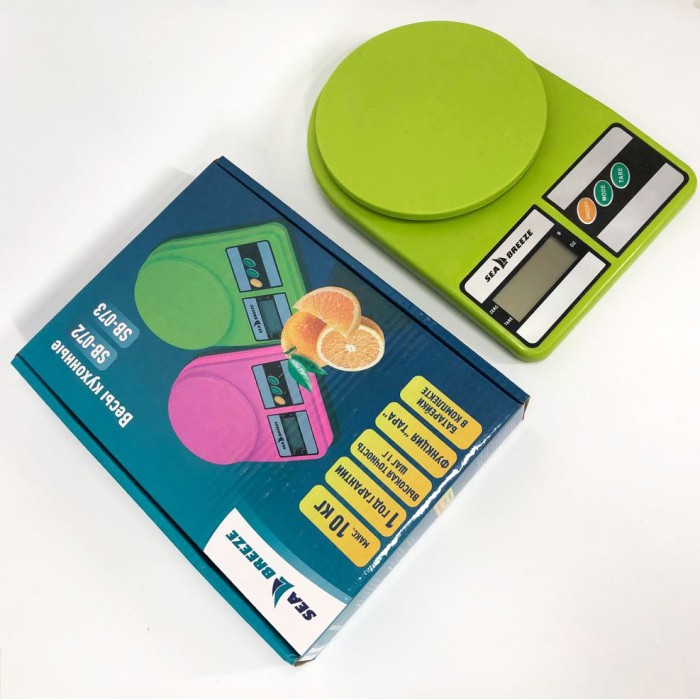 Точні кухонні ваги SeaBreeze SB-073, Компактні та зручні ваги для кухні Кухонні для кондитера GF-66