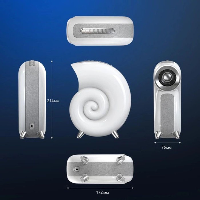 Нічник багатофункціональний і бездротовою зарядкою, Розумний нічник з бездротовою зарядкою та колонкою ZE-60