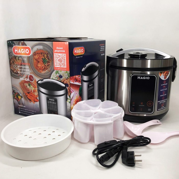 Мультиварка 5 л MAGIO MG-426, Мультиварка 5 літрів, л Багатофункціональна пароварка RJ-18