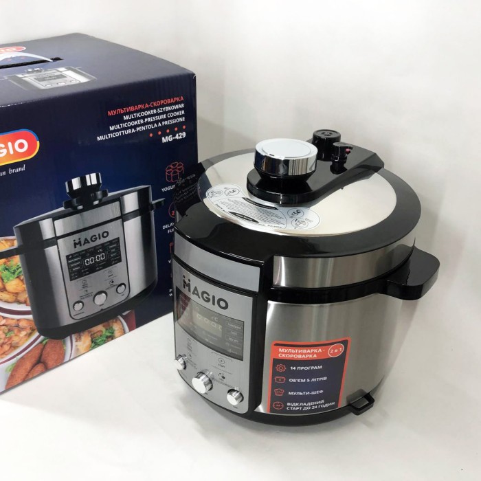 Мультиварки 5 літрів, Мультиварка 5 л, Мультиварки скороварки з функцією мультиповар TJ-21