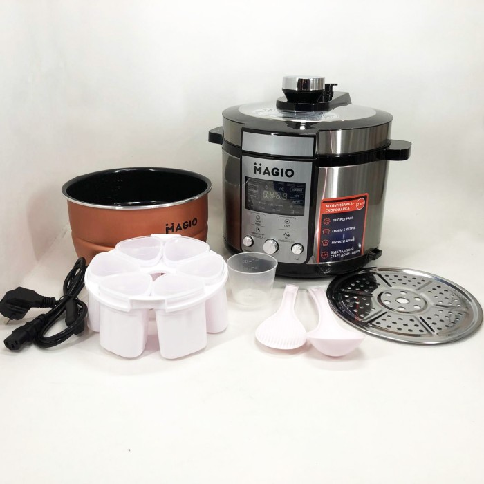 Мультиварки 5 літрів, Мультиварка 5 л, Мультиварки скороварки з функцією мультиповар TJ-21