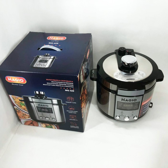 Мультиварки 5 літрів, Мультиварка 5 л, Мультиварки скороварки з функцією мультиповар TJ-21