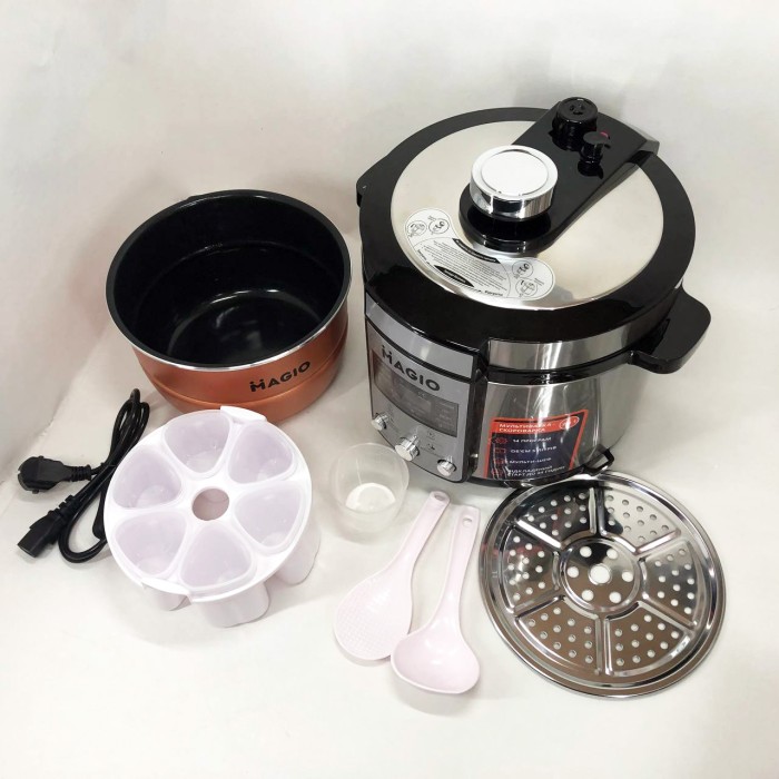 Мультиварки 5 літрів, Мультиварка 5 л, Мультиварки скороварки з функцією мультиповар TJ-21