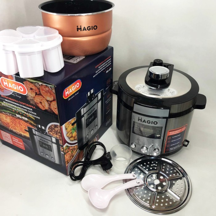 Мультиварки 5 літрів, Мультиварка 5 л, Мультиварки скороварки з функцією мультиповар TJ-21