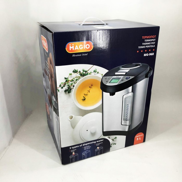 Термопот електричний побутовий для підігріву побутовий термопот з теплоізоляцією Magio MG-968 QC-34